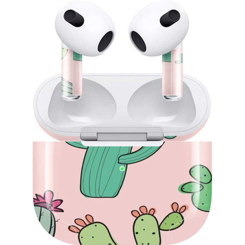 Cactus Print Apple AirPods (3rd Gen 2021) Skin
