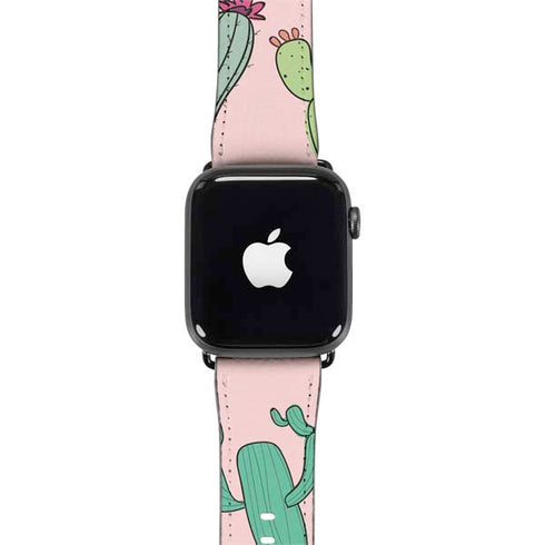 Cactus Print Apple Watch Band 38-40mm