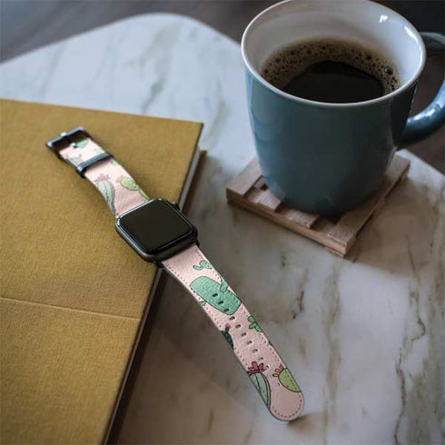 Cactus Print Apple Watch Band 38-40mm