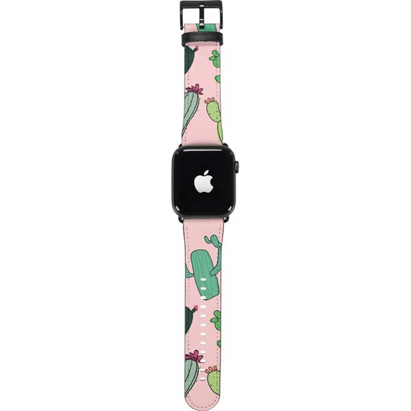 Pink Cactus Apple Watch Band 42-44mm