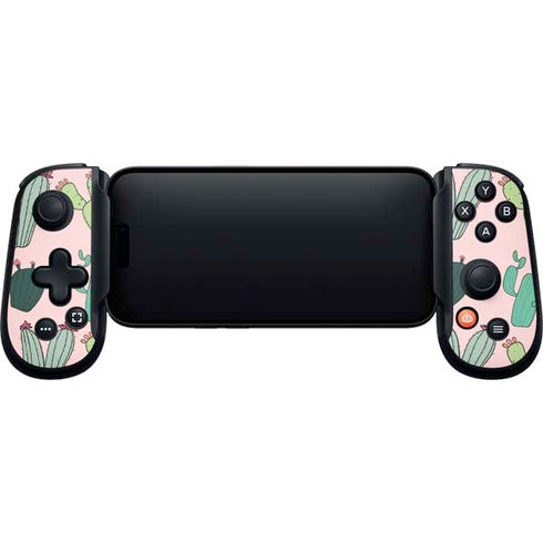 Cactus Print Backbone One for iPhone Game Controller Skin