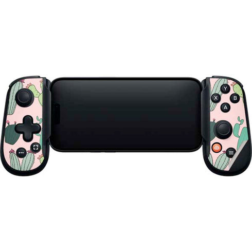 Cactus Print Backbone One for iPhone Game Controller Skin