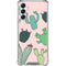 Cactus Print Galaxy A14 5G Clear Case
