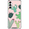 Cactus Print Galaxy A15 5G Clear Case