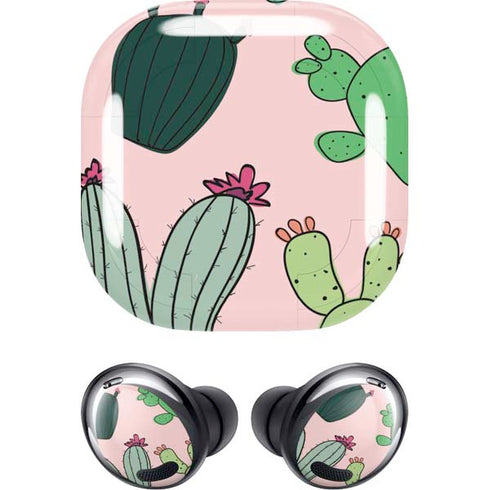 Cactus Print Galaxy Buds Pro Skin