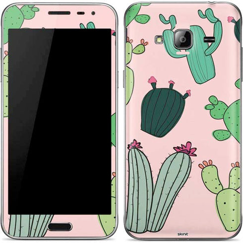 Cactus Print Galaxy J3 Skin