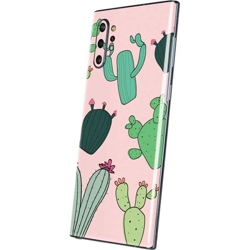 Cactus Print Galaxy Note 10 Plus Skin