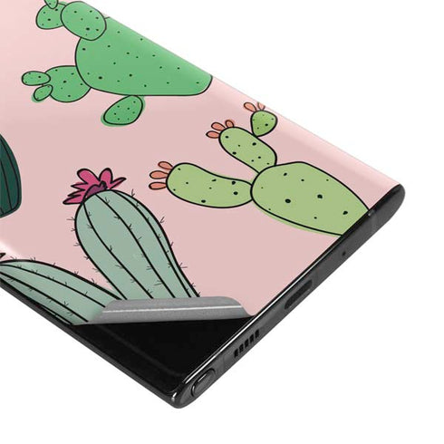 Cactus Print Galaxy Note 10 Plus Skin