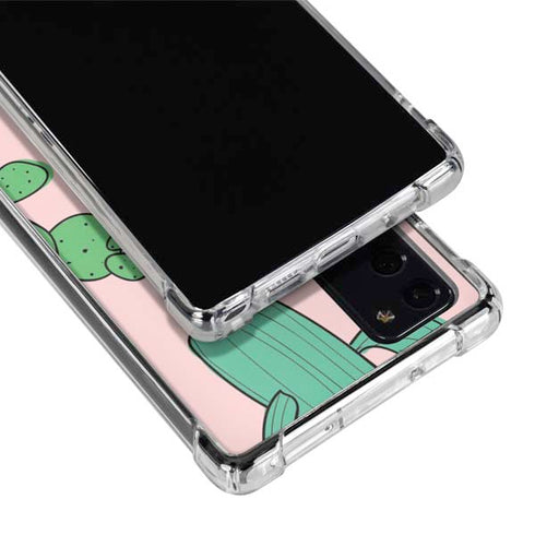 Cactus Print Galaxy Note20 5G Clear Case