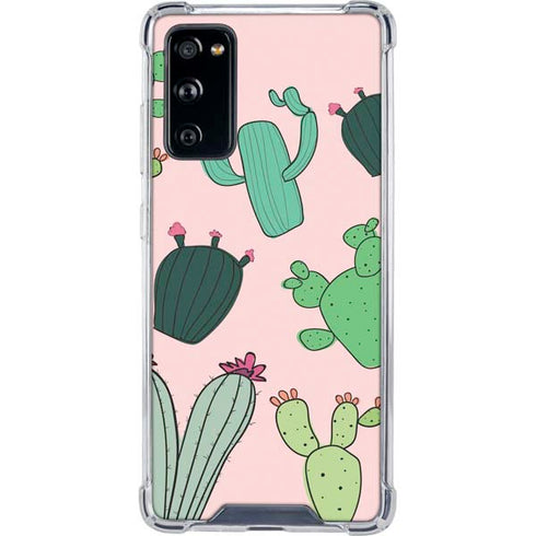 Cactus Print Galaxy S20 FE Clear Case
