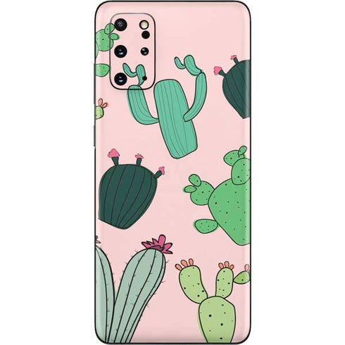 Cactus Print Galaxy S20 Plus Skin