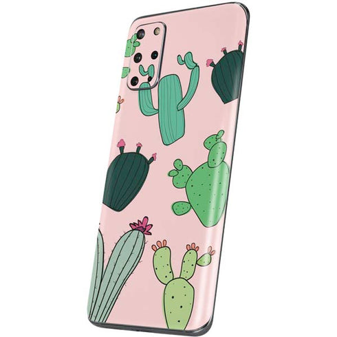 Cactus Print Galaxy S20 Plus Skin