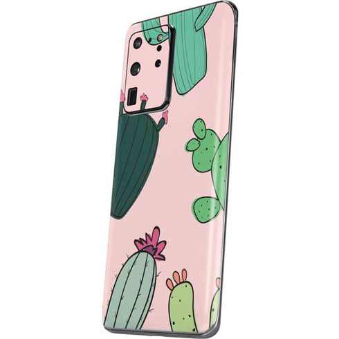 Cactus Print Galaxy S20 Ultra 5G Skin