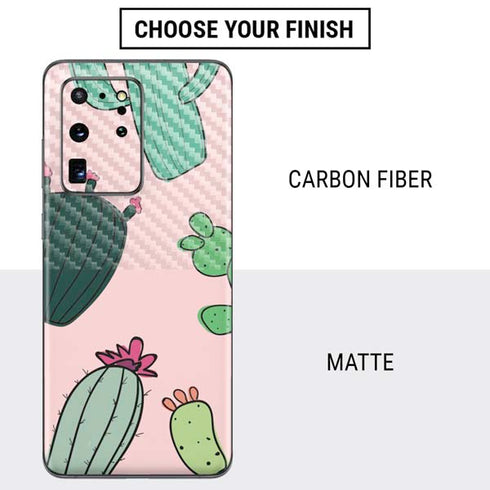 Cactus Print Galaxy S20 Ultra 5G Skin