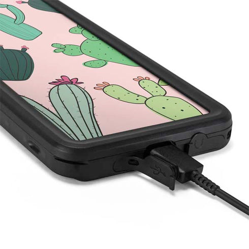 Cactus Print Galaxy S20 Waterproof Case