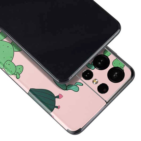Cactus Print Galaxy S21 Ultra 5G Skin