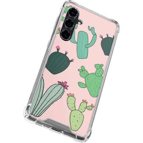 Cactus Print Galaxy S23 FE Clear Case