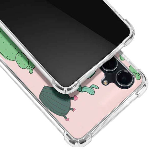 Cactus Print Galaxy S23 FE Clear Case
