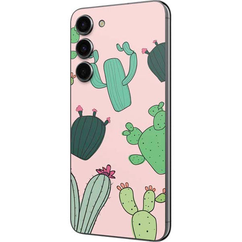 Cactus Print Galaxy S23 Plus Skin