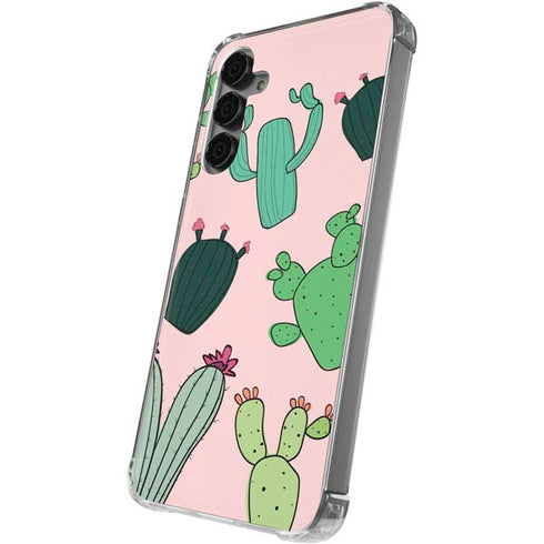 Cactus Print Galaxy S24 Plus Clear Case