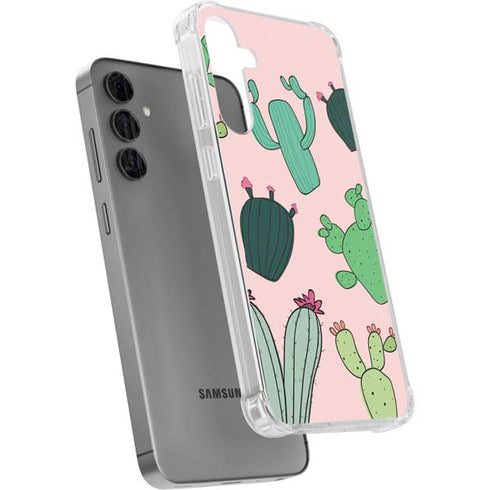 Cactus Print Galaxy S24 Plus Clear Case