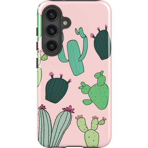 Cactus Print Galaxy S24 Plus Impact Case