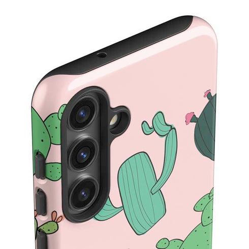 Cactus Print Galaxy S24 Plus Impact Case