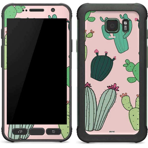 Cactus Print Galaxy S7 Active Skin