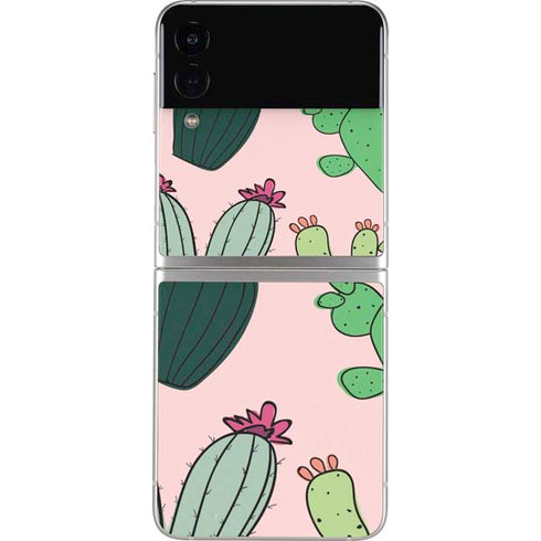 Cactus Print Galaxy Z Flip3 5G Skin