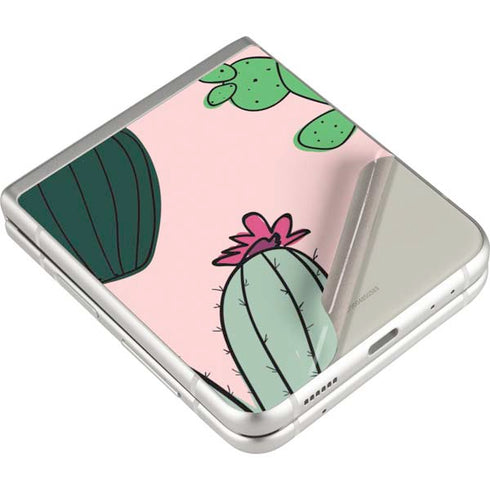 Cactus Print Galaxy Z Flip3 5G Skin