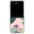 Cactus Print Galaxy Z Flip5 5G Clear Case