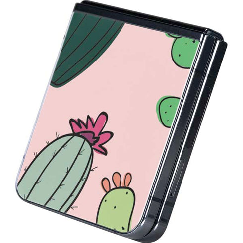 Cactus Print Galaxy Z Flip5 5G Skin