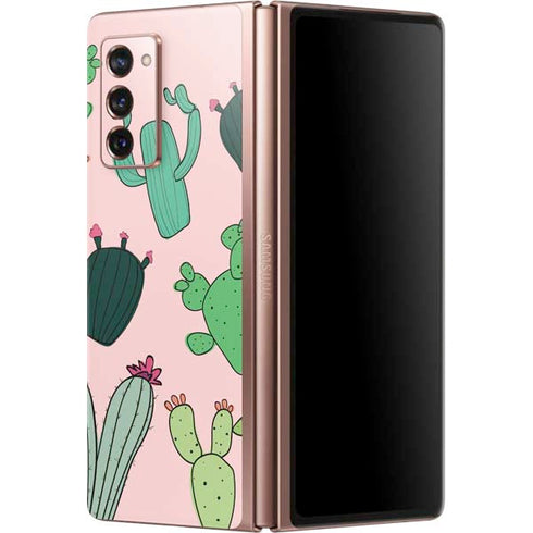 Cactus Print Galaxy Z Fold2 5G Skin