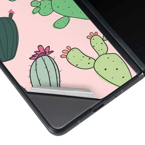 Cactus Print Galaxy Z Fold3 5G Skin