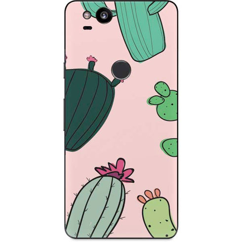 Cactus Print Google Pixel 2 Skin
