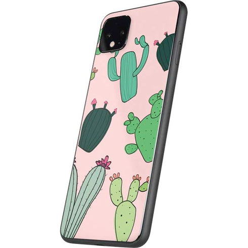 Cactus Print Google Pixel 4 XL Skin
