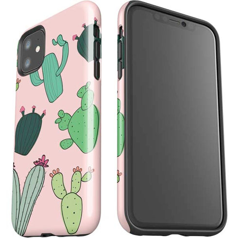 Cactus Print iPhone 11 Impact Case