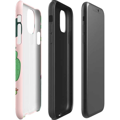 Cactus Print iPhone 11 Pro Max Impact Case