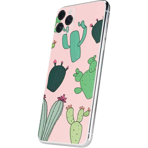 Cactus Print iPhone 11 Pro Max Skin
