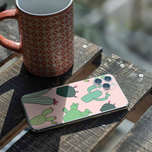 Cactus Print iPhone 11 Pro Skin