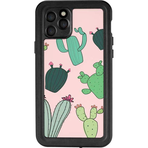 Cactus Print iPhone 11 Pro Waterproof Case