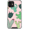 Cactus Print iPhone 12 Clear Case