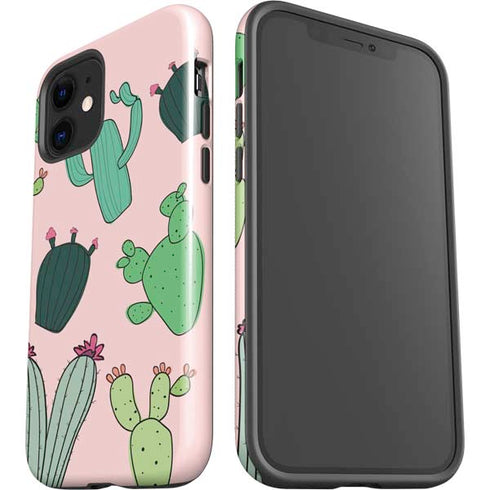 Cactus Print iPhone 12 Impact Case
