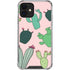 Cactus Print iPhone 12 Mini Clear Case