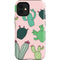 Cactus Print iPhone 12 Mini Impact Case