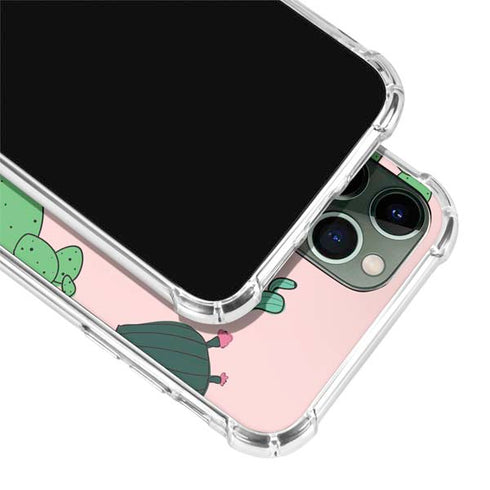 Cactus Print iPhone 12 Pro Clear Case