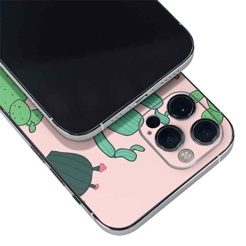 Cactus Print iPhone 12 Pro Max Skin