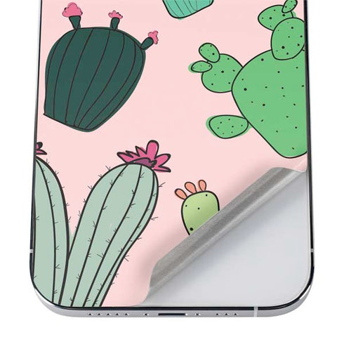 Cactus Print iPhone 12 Pro Skin