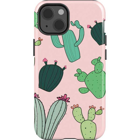 Cactus Print iPhone 13 Impact Case
