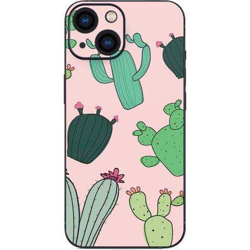 Cactus Print iPhone 13 Mini Skin